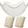 1pc Nautical Theme Fishing Net Party Decor, Includes Starfish, Anchor And Balloon Patterns - Ideal For Pirate, Hawaiian And Nautical Theme Parties, Holiday Room Decor | Nautical Party Decorations | Decorative Fishing Net, Nautical Decor