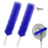 Fan Cleaning Brush, A Flexible Fan Dusting Brush Suitable For Various Types Of Electric Fans, Reusable; Ultra-Fine Fiber Brush Head For Dust Removal, Can Be Used To Clean Air Conditioners, Household And Car Air Vents, Curtains, Blinds, Etc